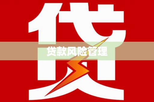 武昌贷款风险管理