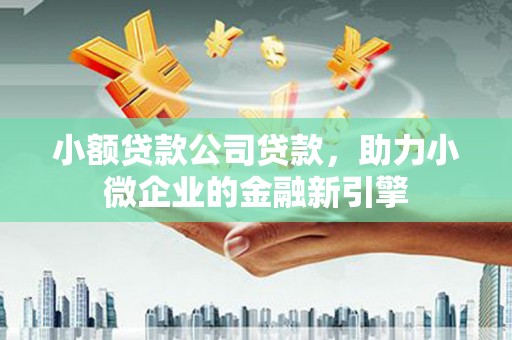 武昌小额贷款公司贷款，助力小微企业的金融新引擎