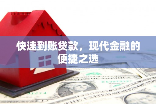 武昌快速到账贷款，现代金融的便捷之选