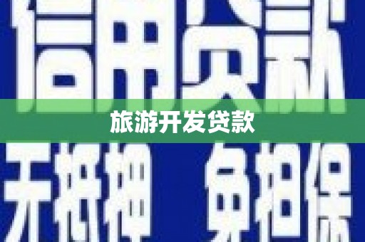 武昌旅游开发贷款